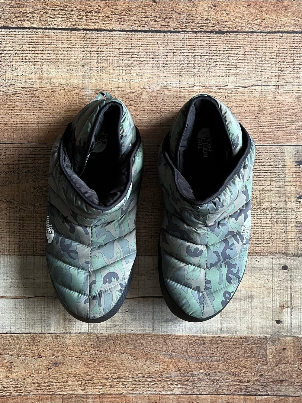 The North Face Camo Puffer Slip-On Shoes - Picture 2 of 8